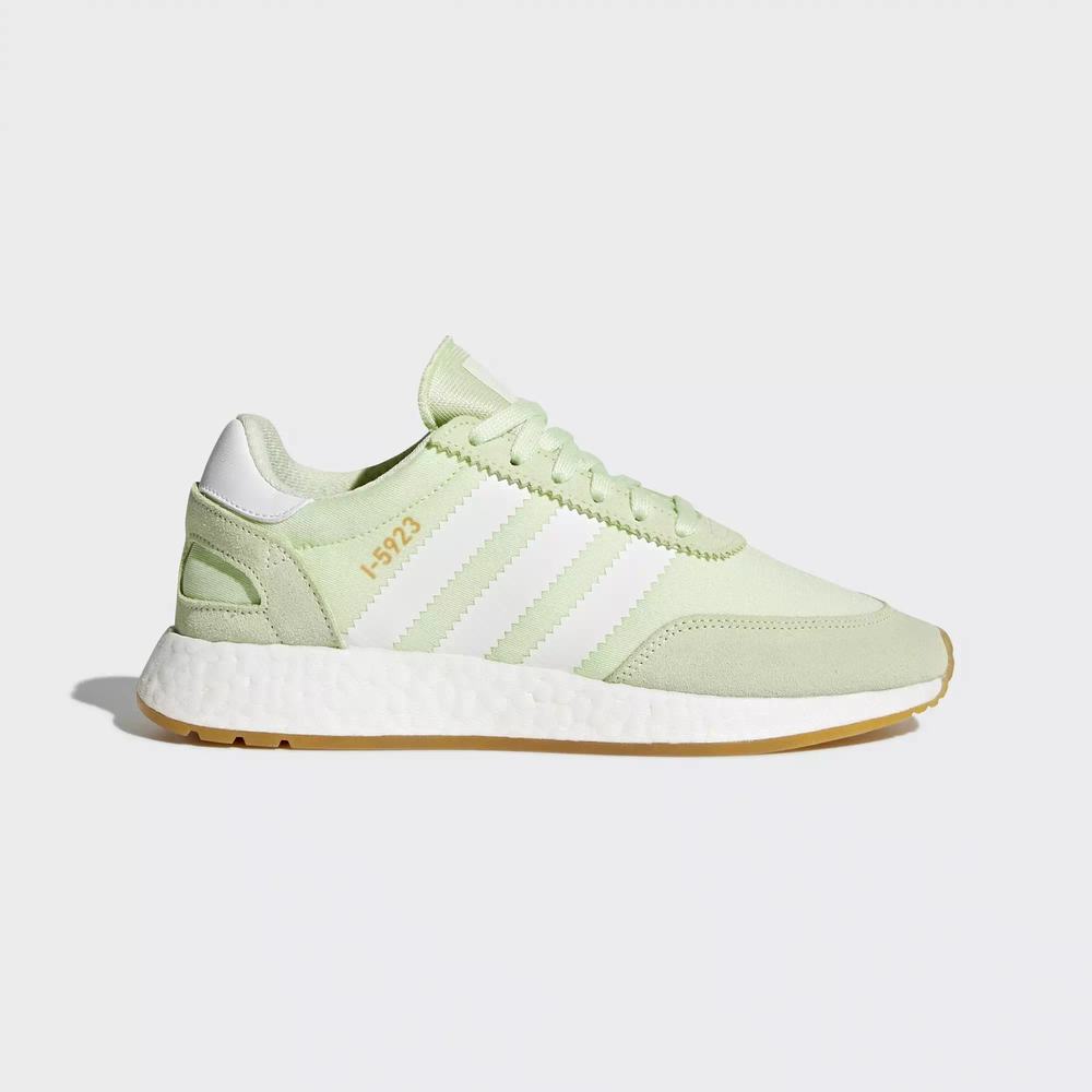Adidas I-5923 Tenis Verdes Para Mujer (MX-41463)